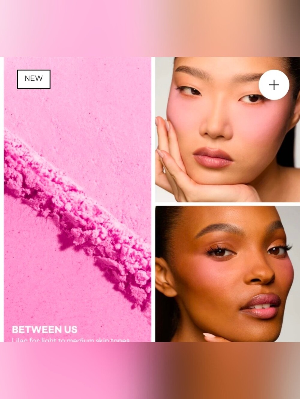 Patrick Ta Transition Blurring Blush Duo BETWEEN US (LILAC) BNIB💝NEW💝 - Picture 2 of 6